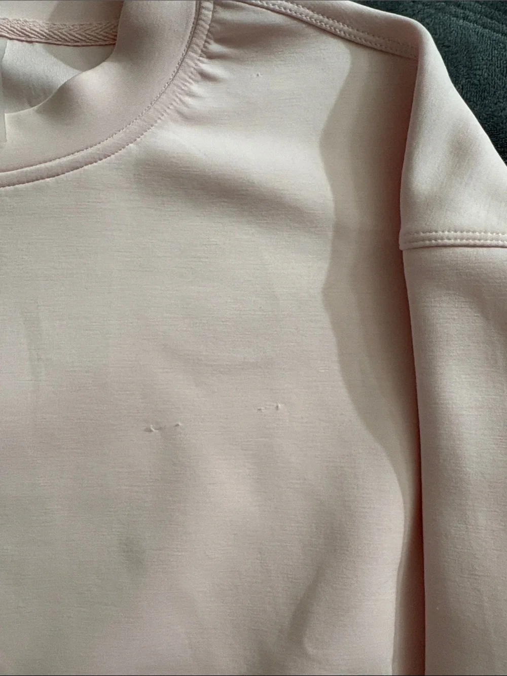 Kids Crewneck Pullover Jacket - Light Pink